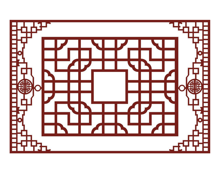 仿古鋁合金窗花 仿古鋁合金窗花